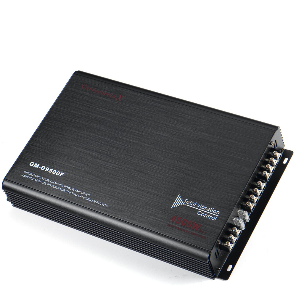 GM-D9500F 12V 4500W Car Audio Stereo Power Amplifier 4 Channel Class A/B 3D Stereo Surround Subwoofer