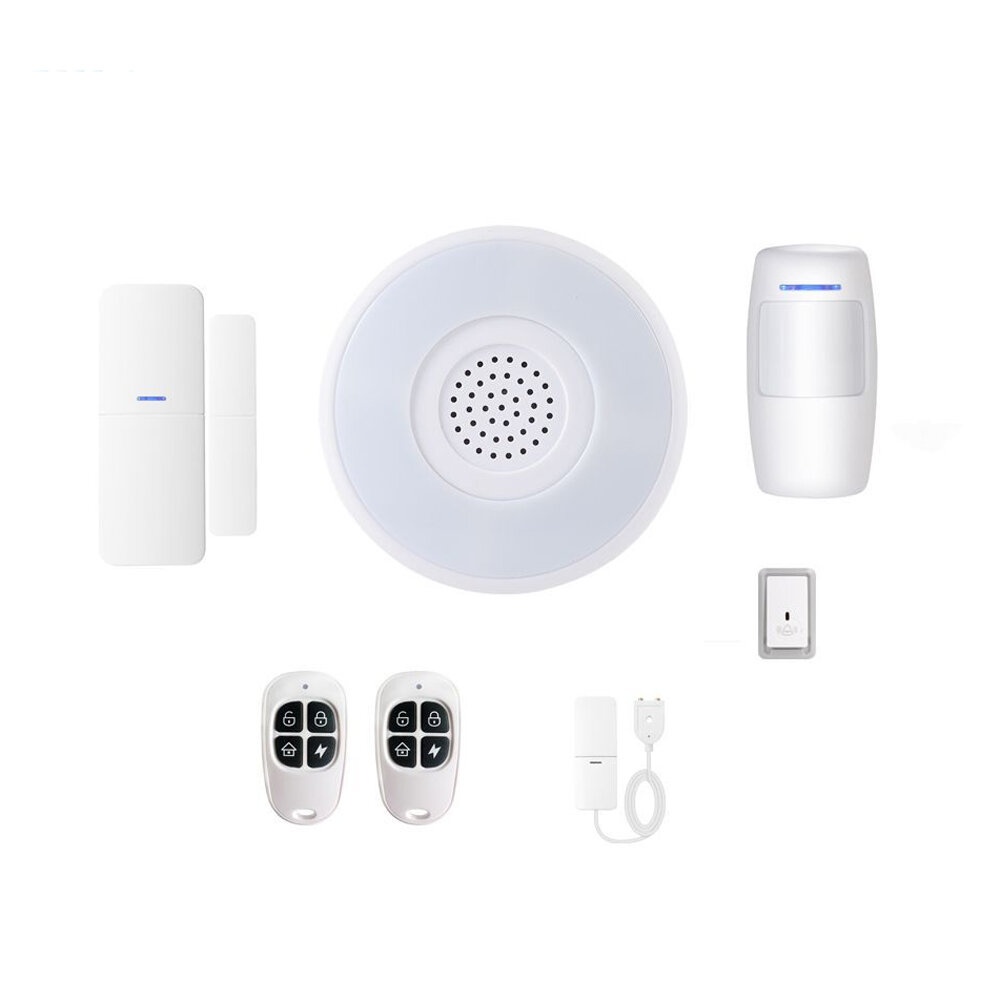 Wireless WiFi Cloud Alexa Smart Home Alarm Kit Gateway by Smart Life Tuya Smart App Control - Image 2