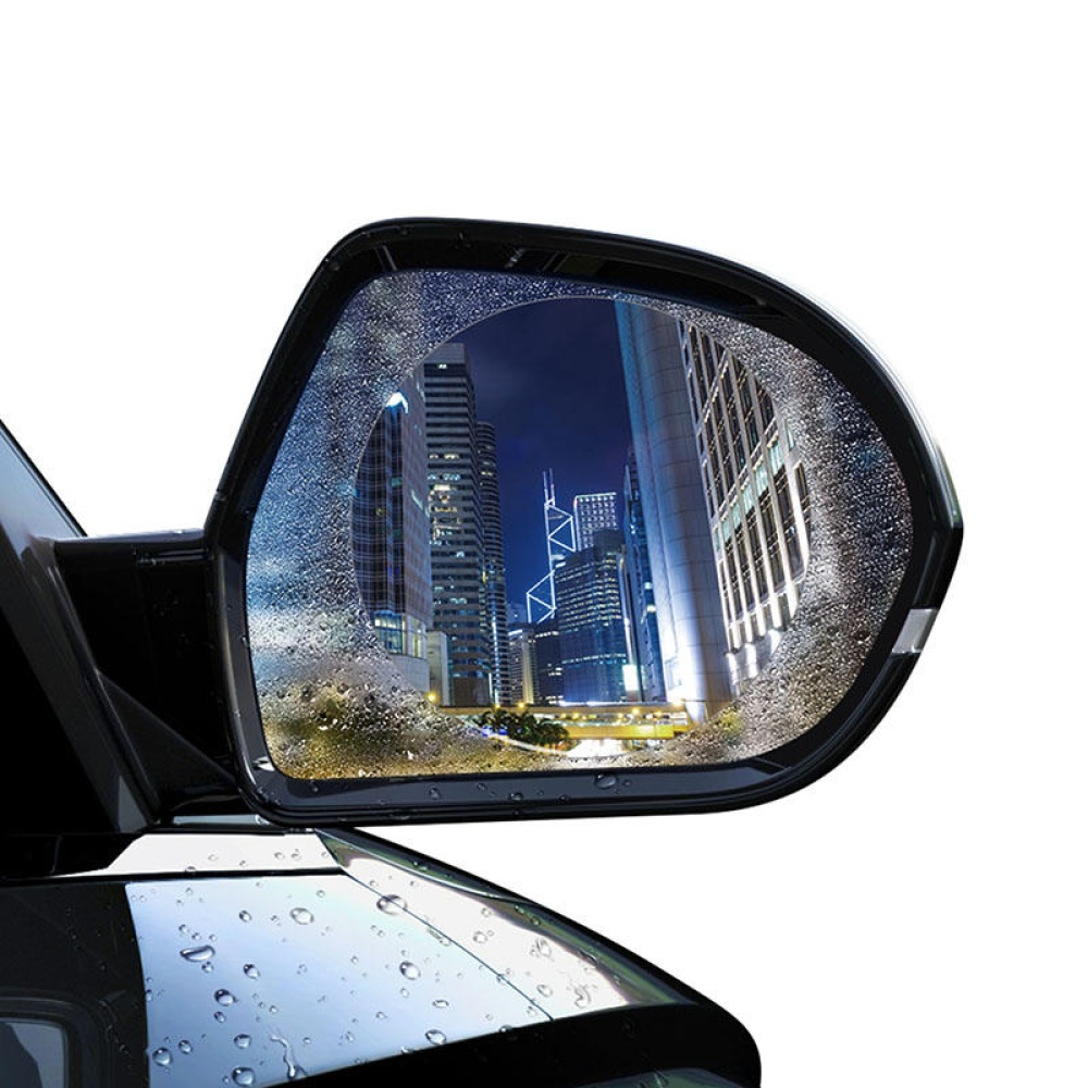 Baseus Car Mirror Rain Film Anti-glare Dust-free for Safe Driving - 95mm