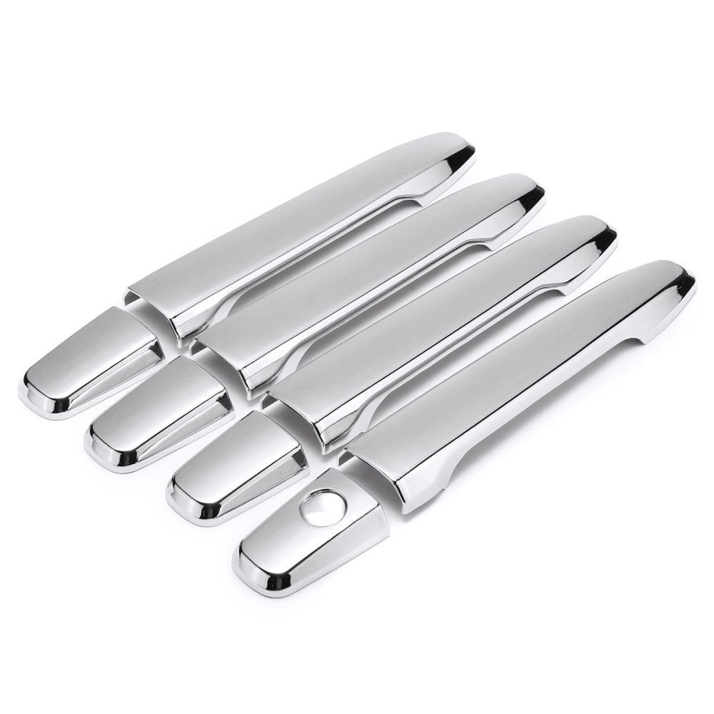 8pcs Set ABS Chrome 4 Door Handles Covers For Mitsubishi Outlander Lancer Sedan Evo - Image 2