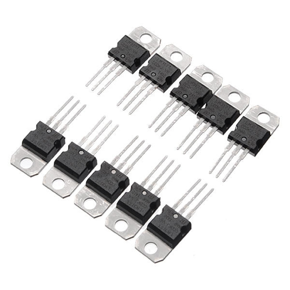 50PCS LM317T TO-220 LM317 TO220 Original IC Adjustable Regulators - Image 2