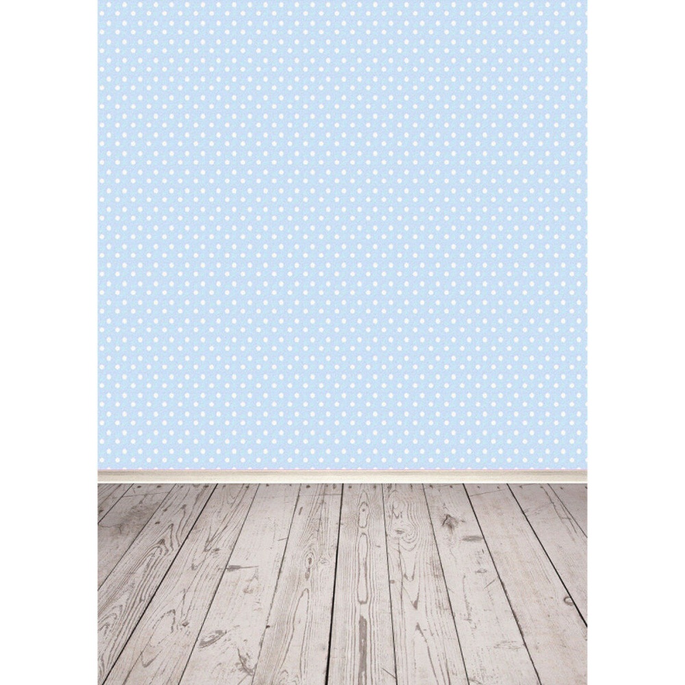 7x5FT Blue Spot Photography Backdrop Background Studio Photo Prop - Image 2