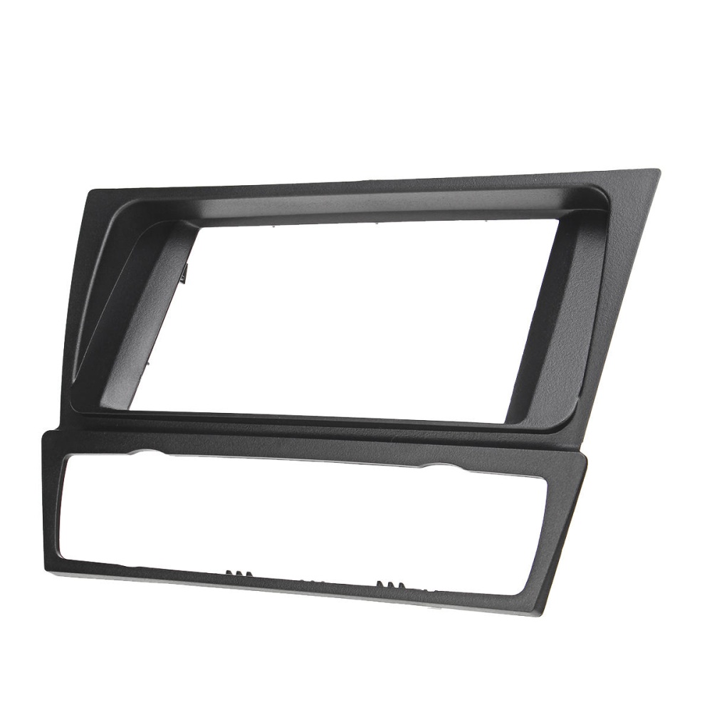 2 DIN Car Stereo Radio Fascia Panel Dashboard Frame For BMW 3 Series (2005 onwards) E90 / E91 / E92 / E93 - Image 2