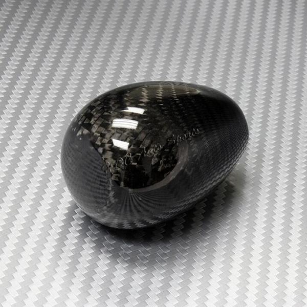 Car Gear Shift Real Carbon Fiber Type-R Manual Transmission Shifter Knob Universal 3