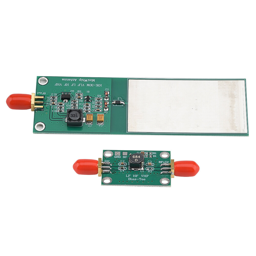 MiniWhip Active Antenna 10kHz - 30MHz Mini Whip Shortwave Antenna + AM HF VHF BIAS TEE FOR Short Wave RTL-SDR Receiver