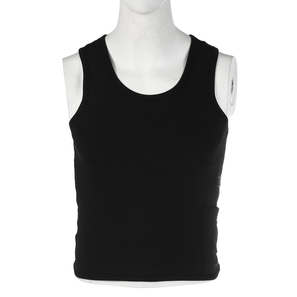 Electric Heated Vest Jacket USB Warm Up Heating Pad Heating Body Winter Clothing - S Grey