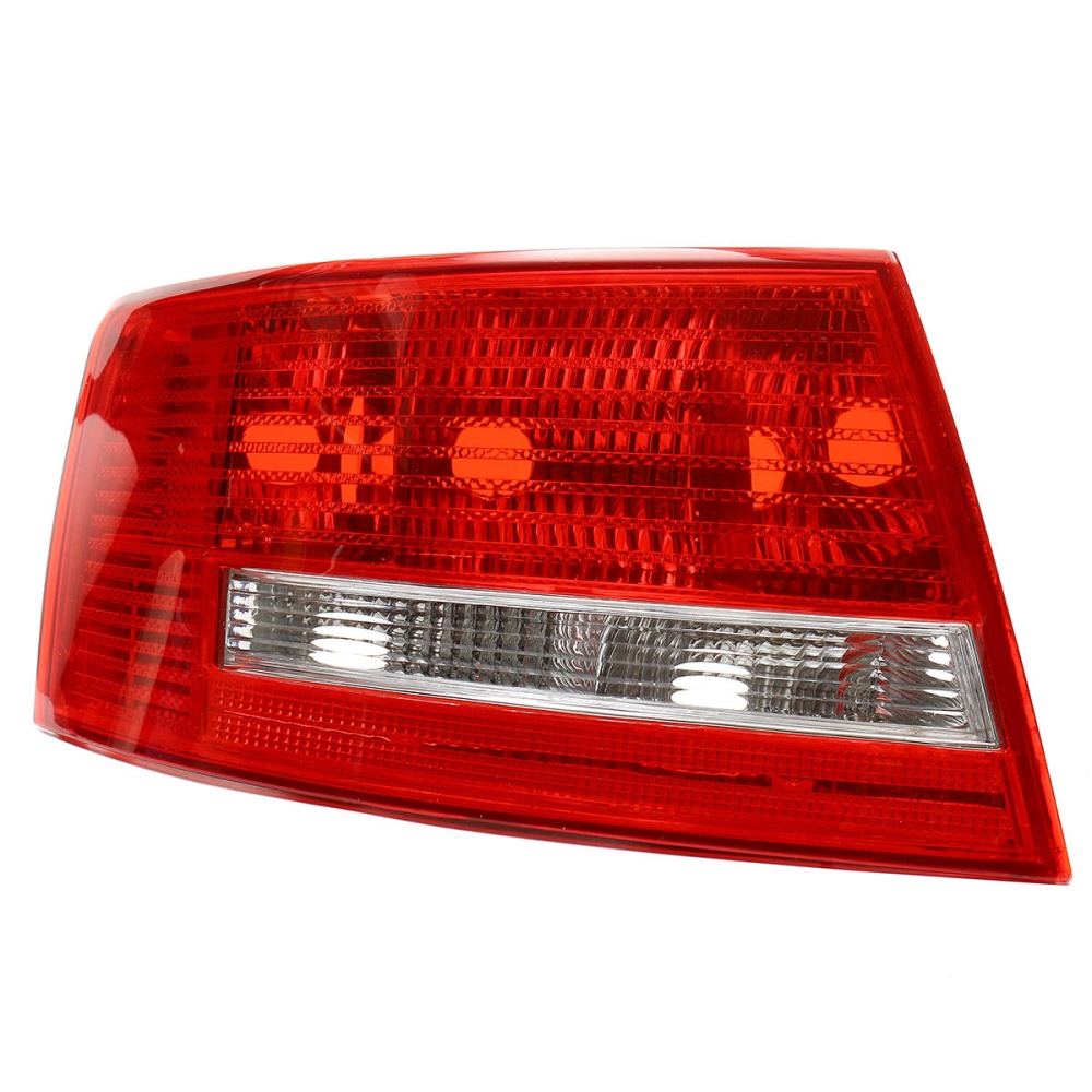 Car Rear Right/Left Tail Light Red Lamp Shell for Audi A6 S6 Quattro No Bulbs 2005-2008 - left - Image 2