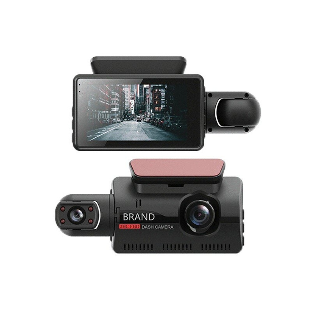 Non Brand FHD 1080P Night Vision Car DVR Camera Dash Cam Dual Record Hidden Video Recorder Dash Camera Parking Monitoring DashCam - Without Rear Came - Image 2