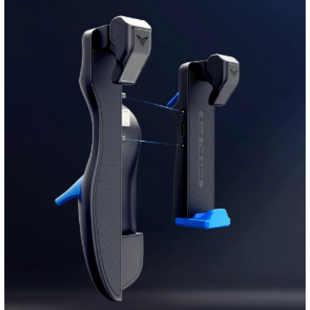 Flydigi Shadow Stinger Trigger Shooter Button Joystick Game Controller for iOS 13.4 Android PUBG Games Main Key with Secondary Key Chinese Version -