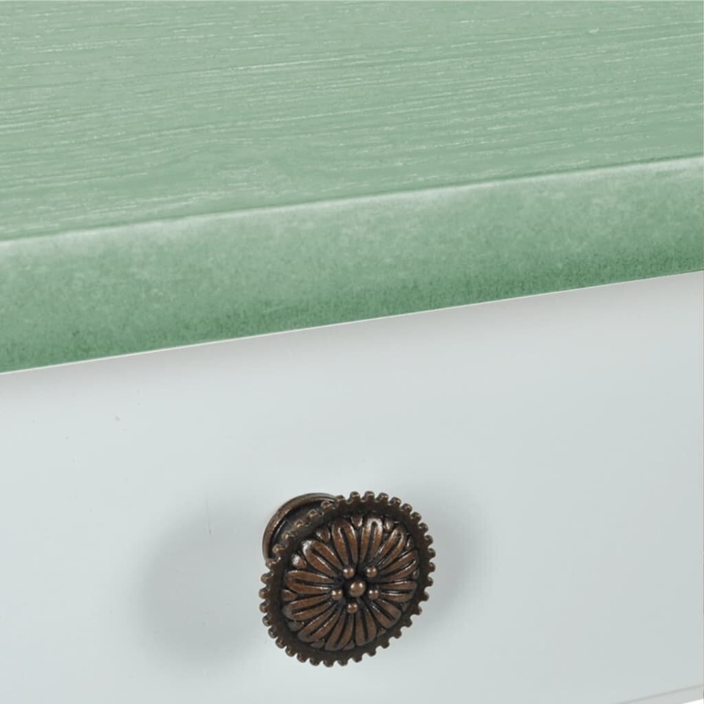 Wall table MDF white and grey-green - Image 2