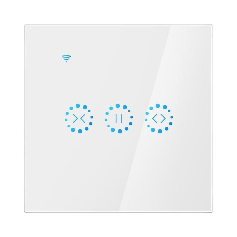 KINGART eWelink interrupteur de rideau intelligent WiFi ue/royaume-uni interrupteur aveugle pour volet roulant moteur electrique Google Home Alexa Smart Home - Noir