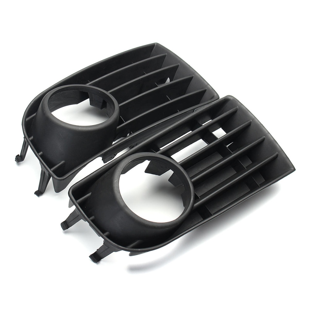 Car Bumper Front Grille Corner Fog Light Grill Trim Cover Front L&R For VW Golf MK5 - Image 2