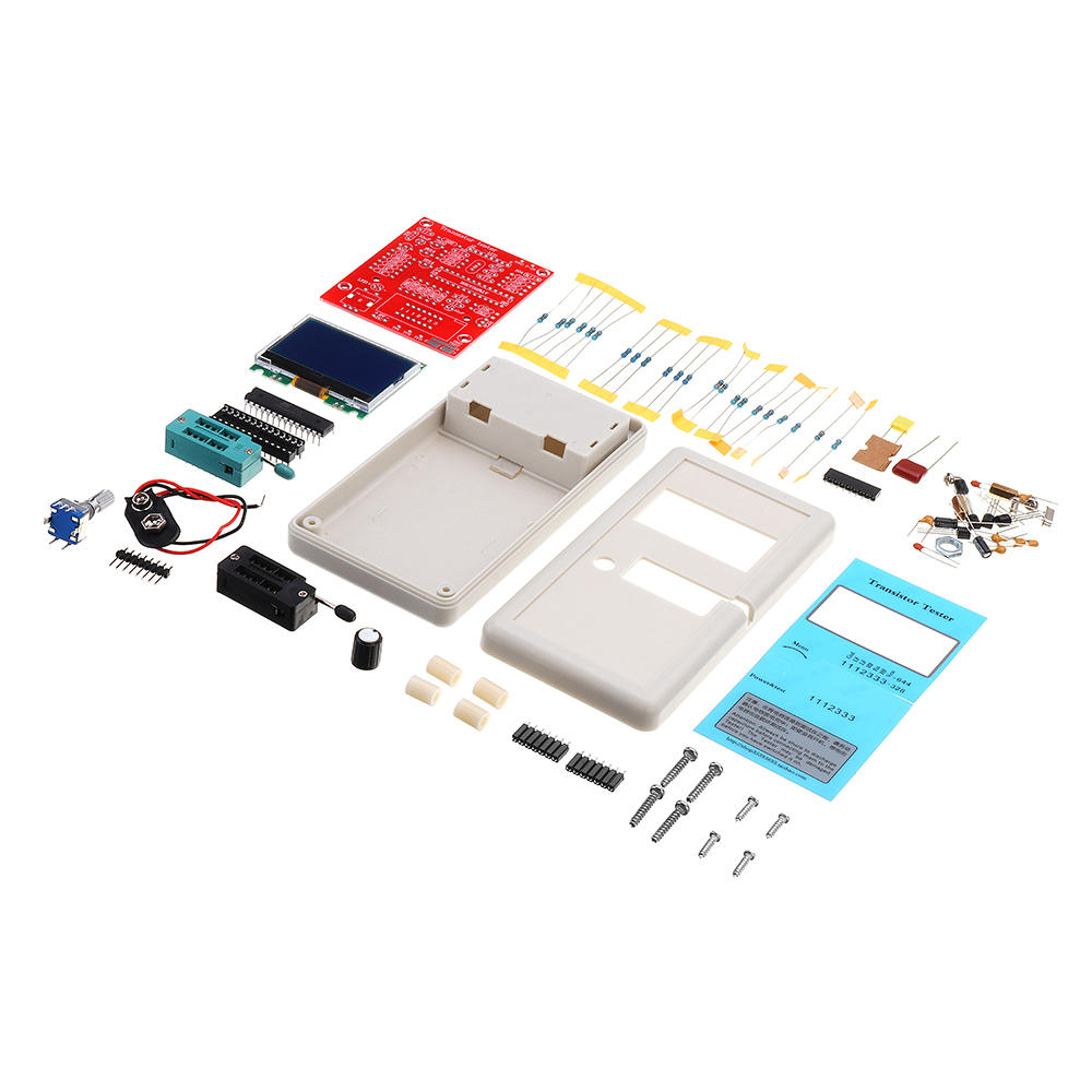 Original Hiland DIY M12864 Graphics Version Transistor Tester Kit LCR ESR PWM - Image 2