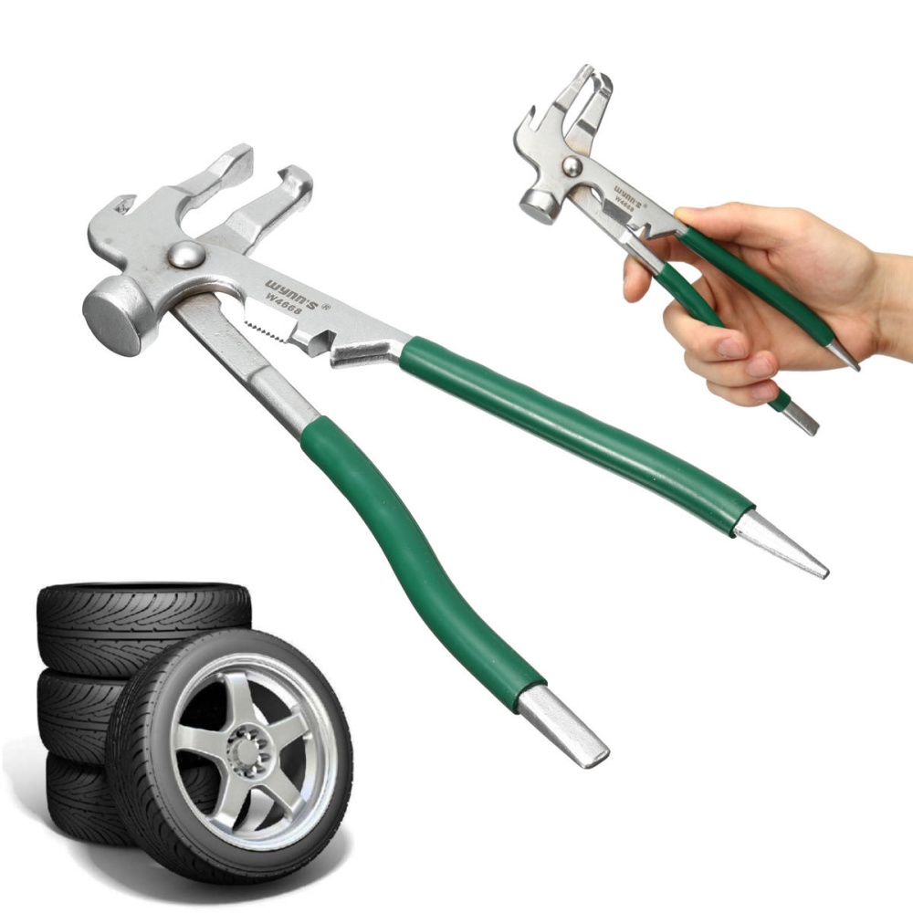 Car Wheel Clamp Hammer Tire Balancer Block Changer Removal Repair Plier Tool - Image 2