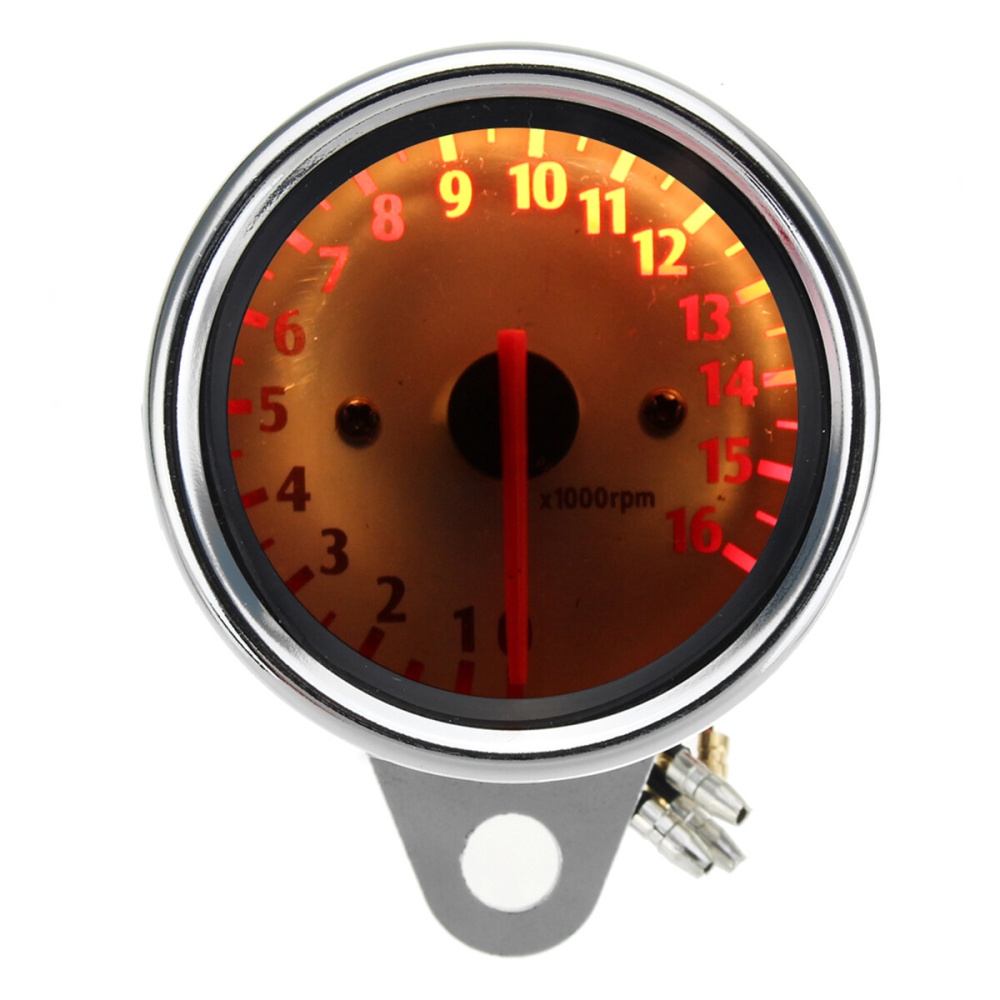 12V 16000RPM Motorcycle Tachometer Gauge Mechanica Universal - Image 2