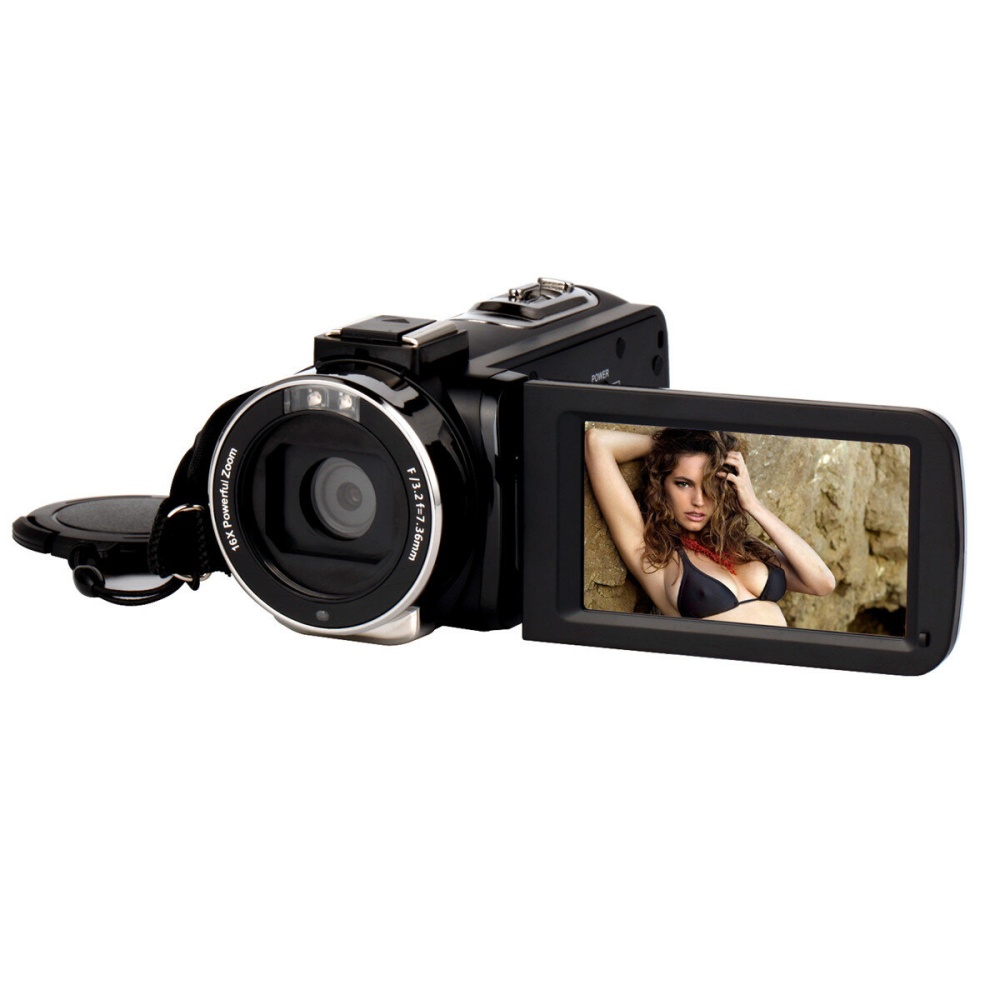 4K WiFi Ultra HD 1080P 16X ZOOM Digital Video Camera DV Camcorder with Lens and Microphone - Only Microphone - Image 2