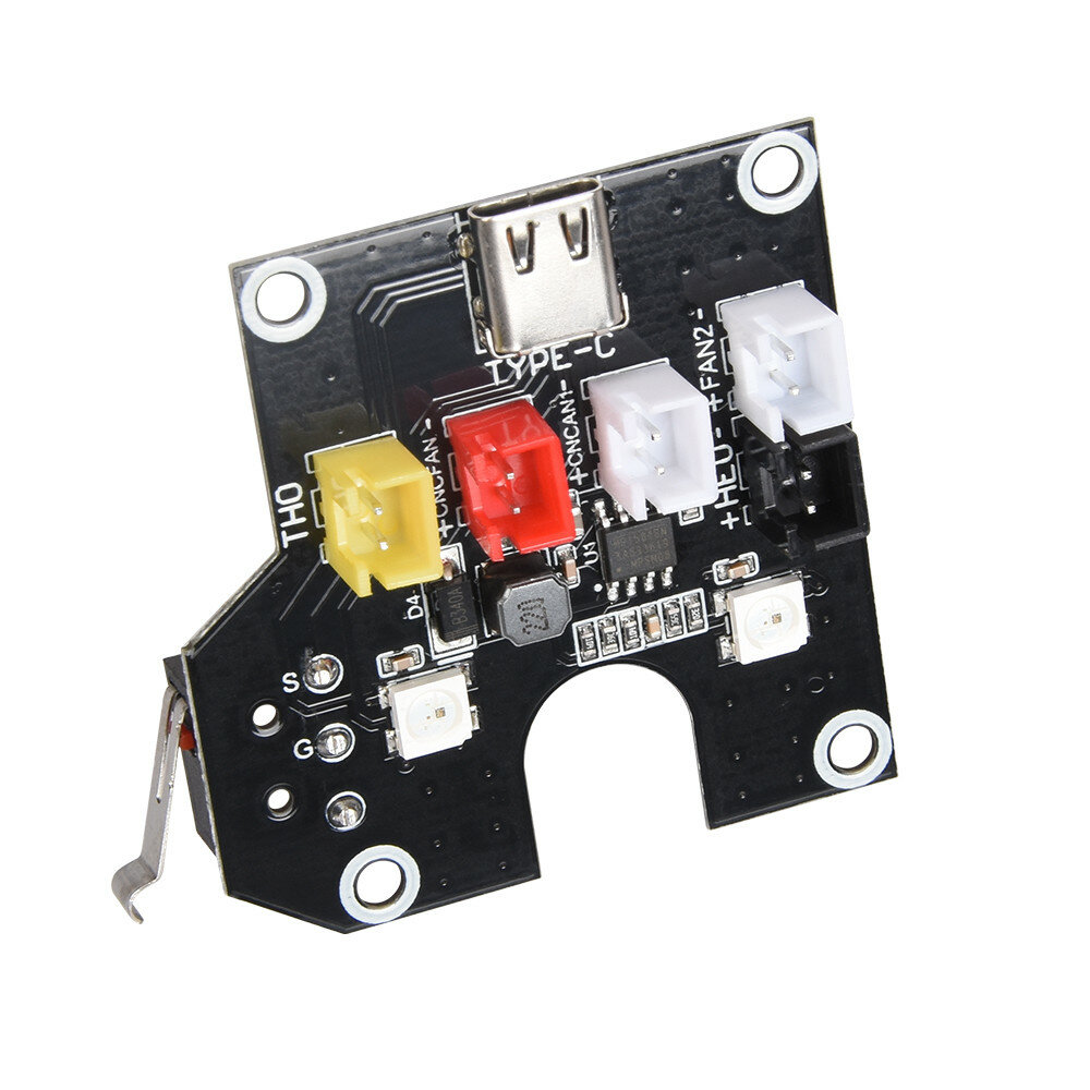 BIQU B1 HOTMODE V1.0 V1.0 LED Adapter Board with Type C Interface Installation in the nozzle-integrated Nozzle Wiring For B1 3D Printer - Image 2