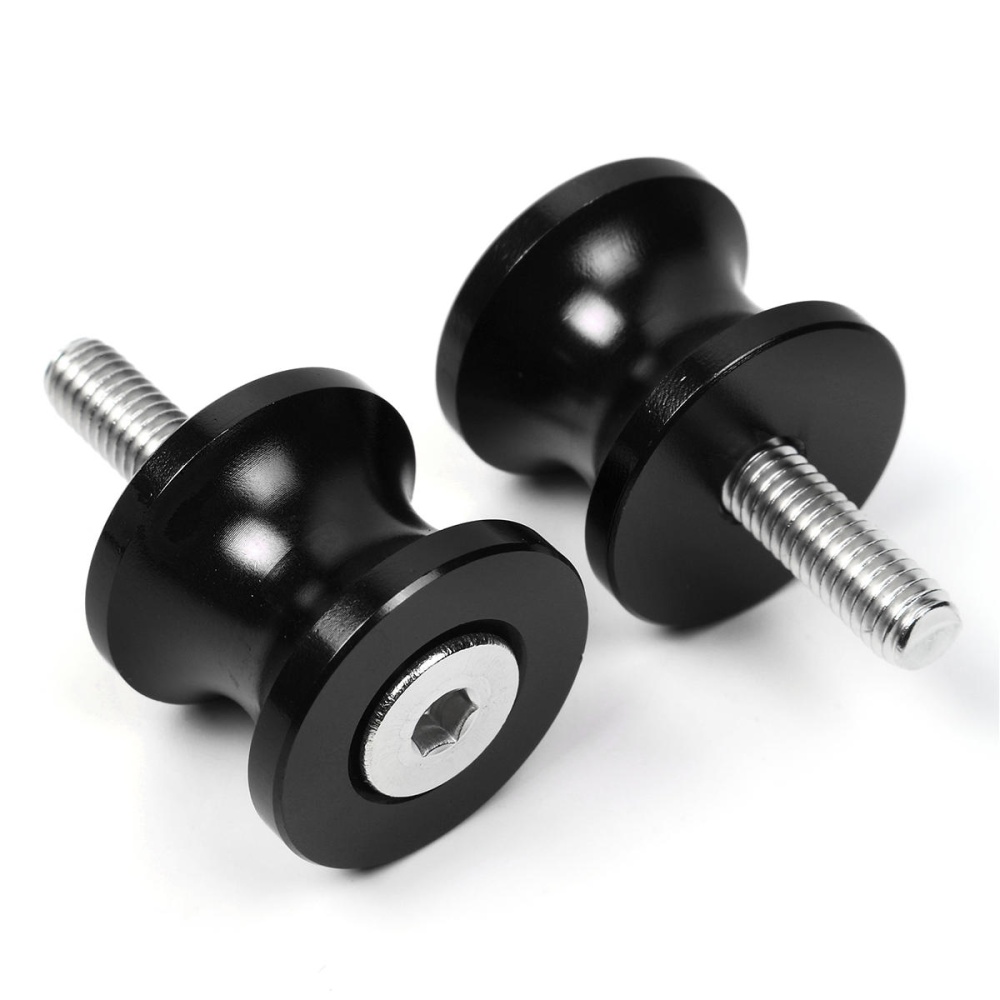 Motorcycle Swingarm Spools Screw Bolt Sliders For Yamaha mt 09 03 01 tmax 500 530 yz Aprilia/Triumph - Titanium