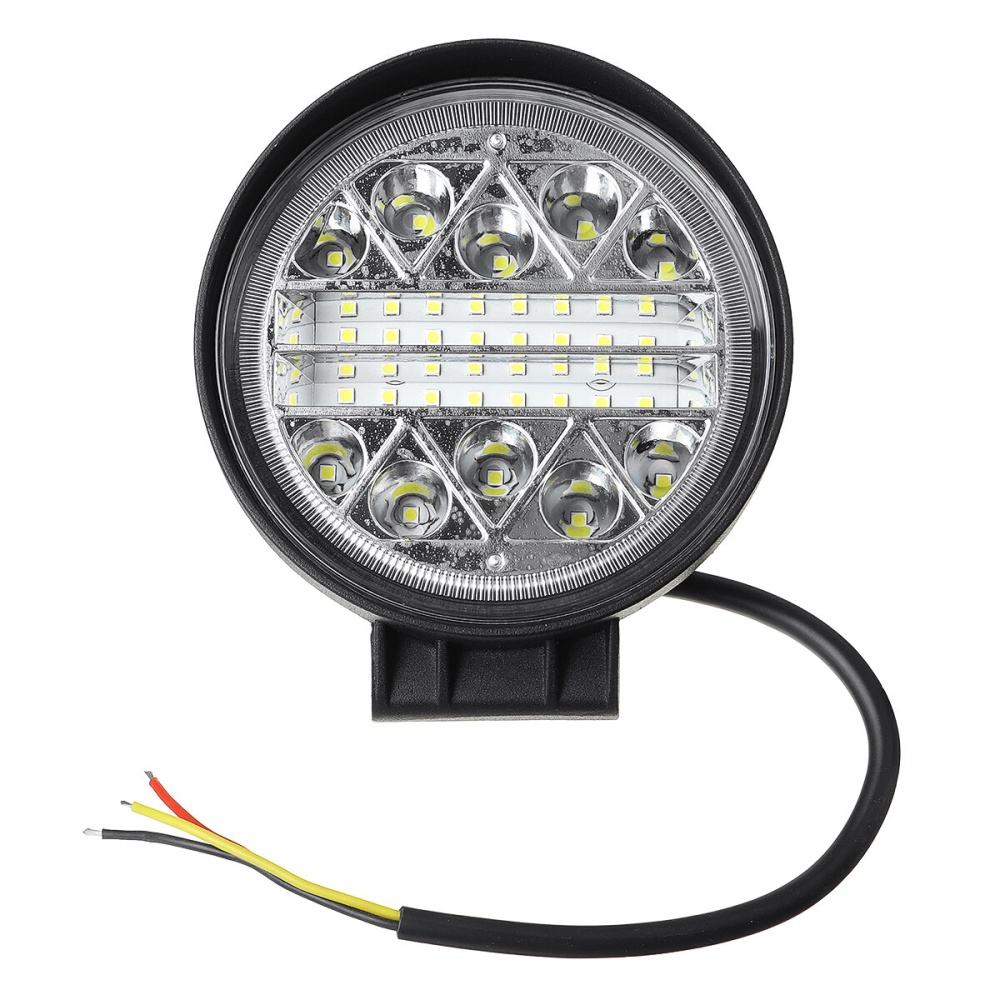 4 Inch Square/Round LED Work Light Spot Flood Driving Light Truck Off Road Tractor - #1 - Image 2