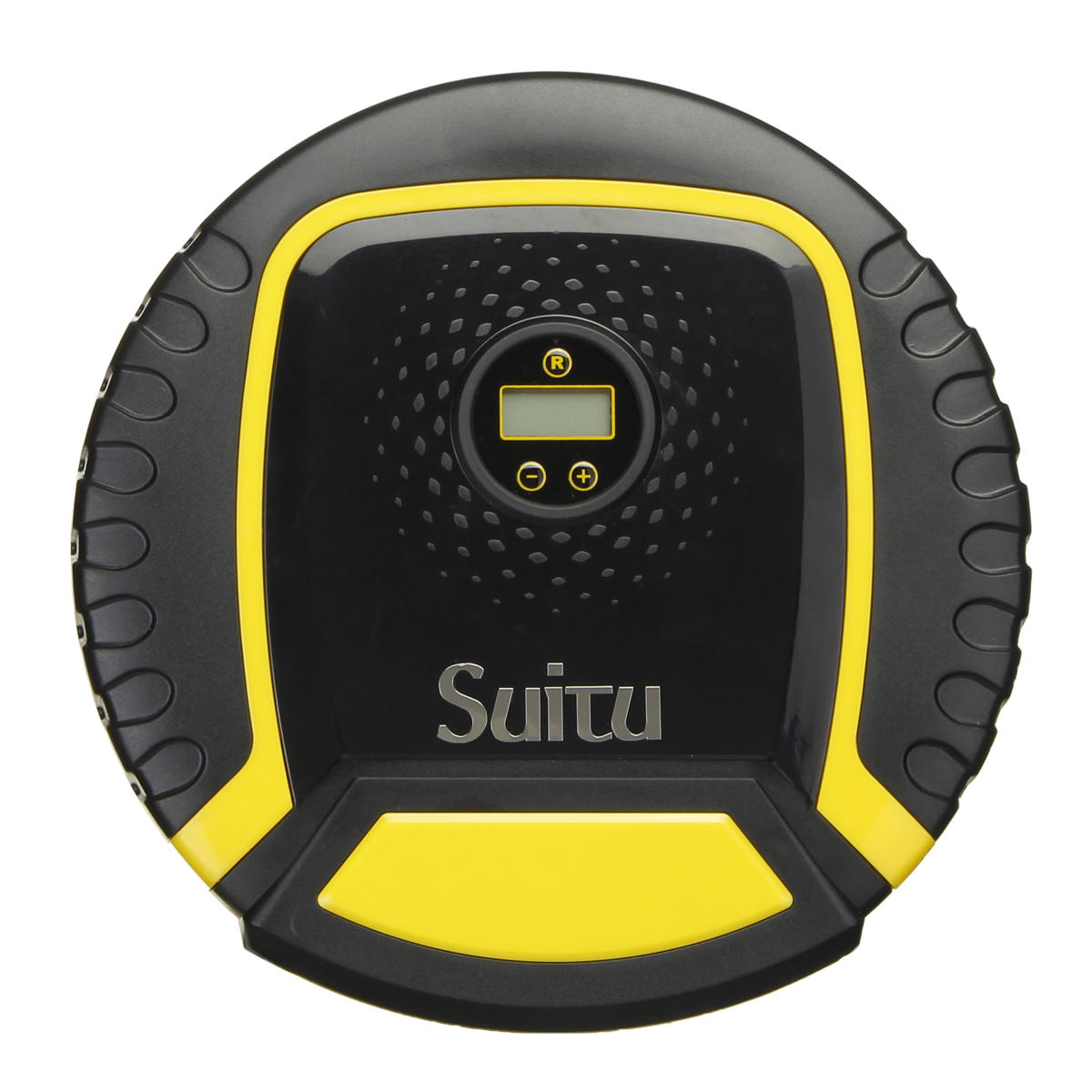 Car Air Pump Car Lighted Tire Pressure Test Auto Portable Hand Pump Emergency Tool With LED Lighting Digital Display - C - Image 2