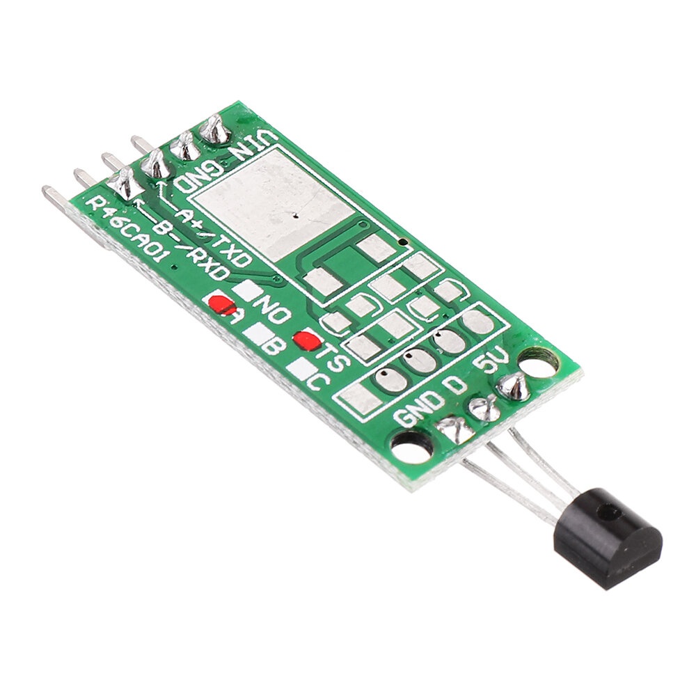 3pcs DS18B20 5V RS485 Com UART Temperature Acquisition Sensor Module Modbus RTU PC PLC MCU Digital Thermometer - Image 2