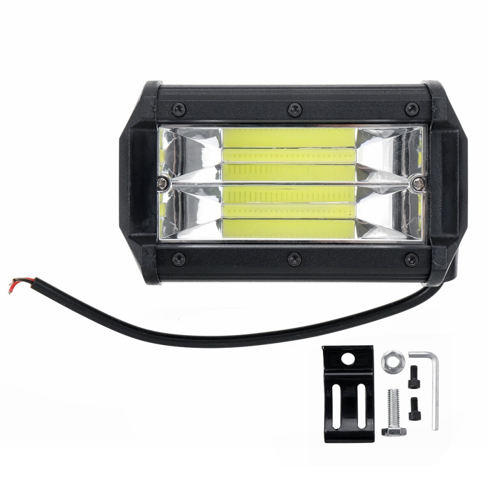 9V-30V 12V-24V LED Work Light Bar Flood Spot Lights Driving Lamp For Boat Motorcycle Offroad Car Truck SUV - 9 Inch - Image 2