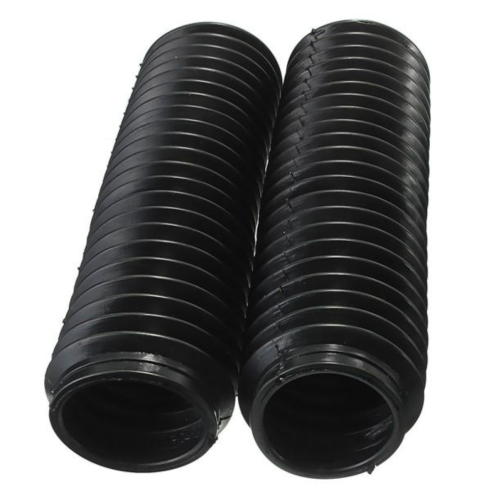 Motorcycle Fork Rubber Gaiters Boots Gaitor Cover 245x58x39mm - Image 2