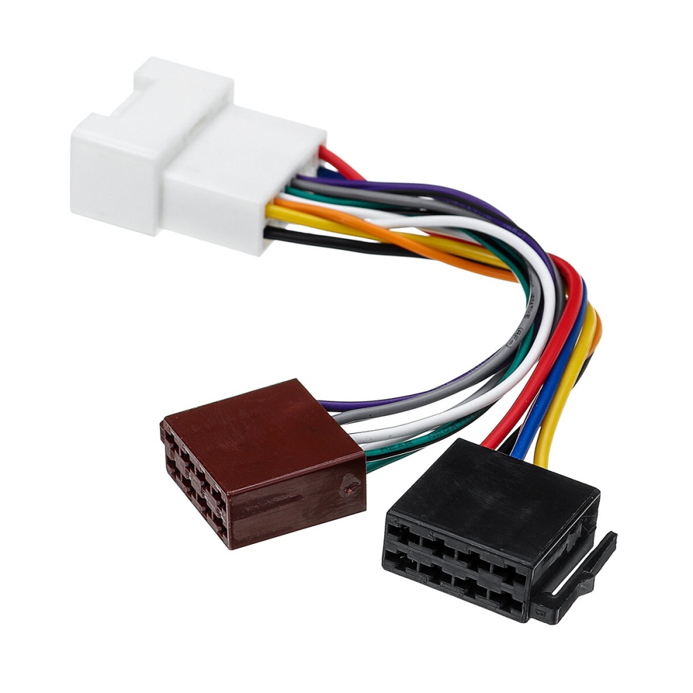 Stereo Radio ISO Wiring Harness Plug Wire Adaptor For Mitsubishi For Citroen For Peugeot - Image 2