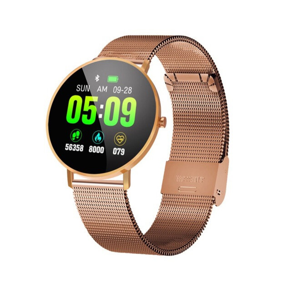 Bakeey F25 Full Touch Color Screen Wristband Real Time Heart Rate Blood Pressure Monitor Music Switch Smart Watch - NO.4 - Image 2