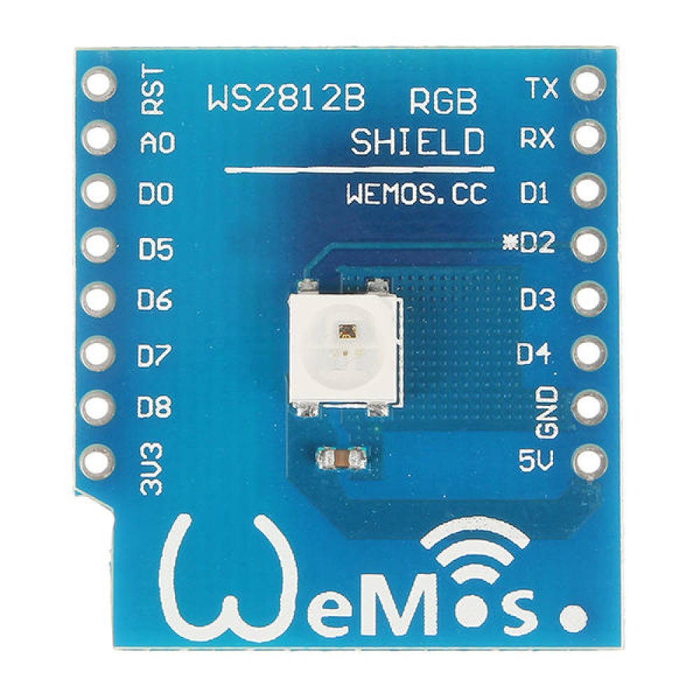 3Pcs Geekcreit® WS2812B RGB Shield Expansion Module For D1 Mini Development Board - Image 2