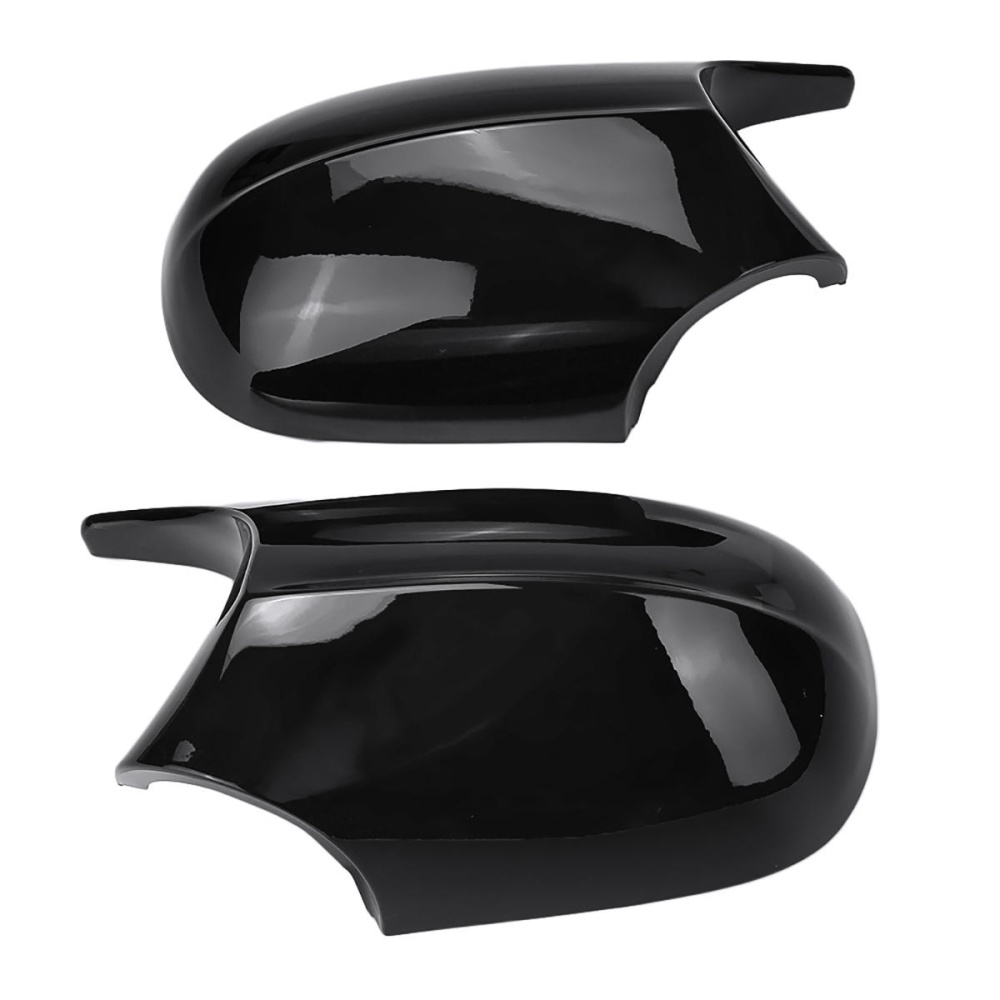 Car Rear View Mirror Cap Cover Replacement Left & Right Glossy Black For BMW E90 E91 2008-2011 E92 E93 2010-2013 M3 Style - Image 2