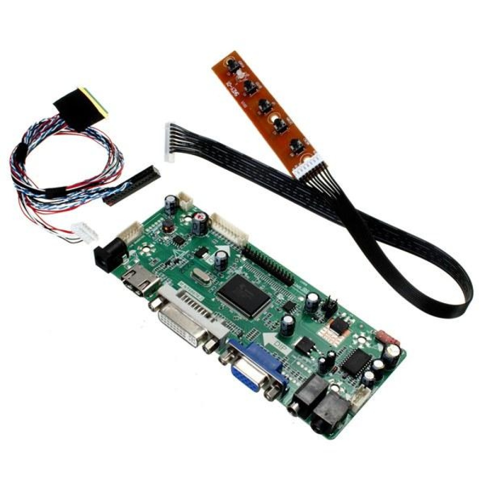 B156XW02 LCD Controller Board HD DVI VGA Audio PC Module Kit For 1366x768 - Image 2