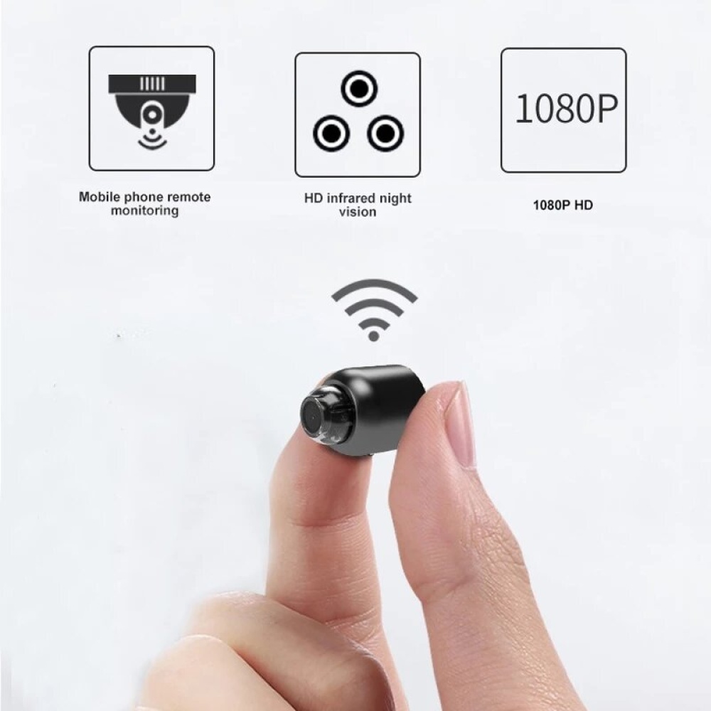 Mini Wifi Camera Wireless 1080P Surveillance Security Night Vision Motion Detect 160 Degree Audio Reording Google Play Camcorder Baby Monitor IP Cam