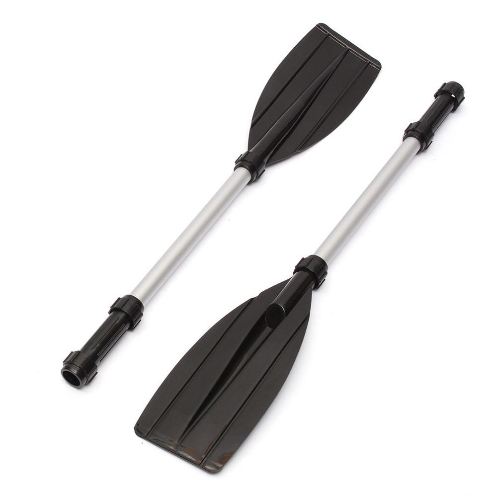 201cm/79" Aluminum Marine Boat Oars Double-ended Kayak Paddles Float Raft Canoe Detach - Image 2