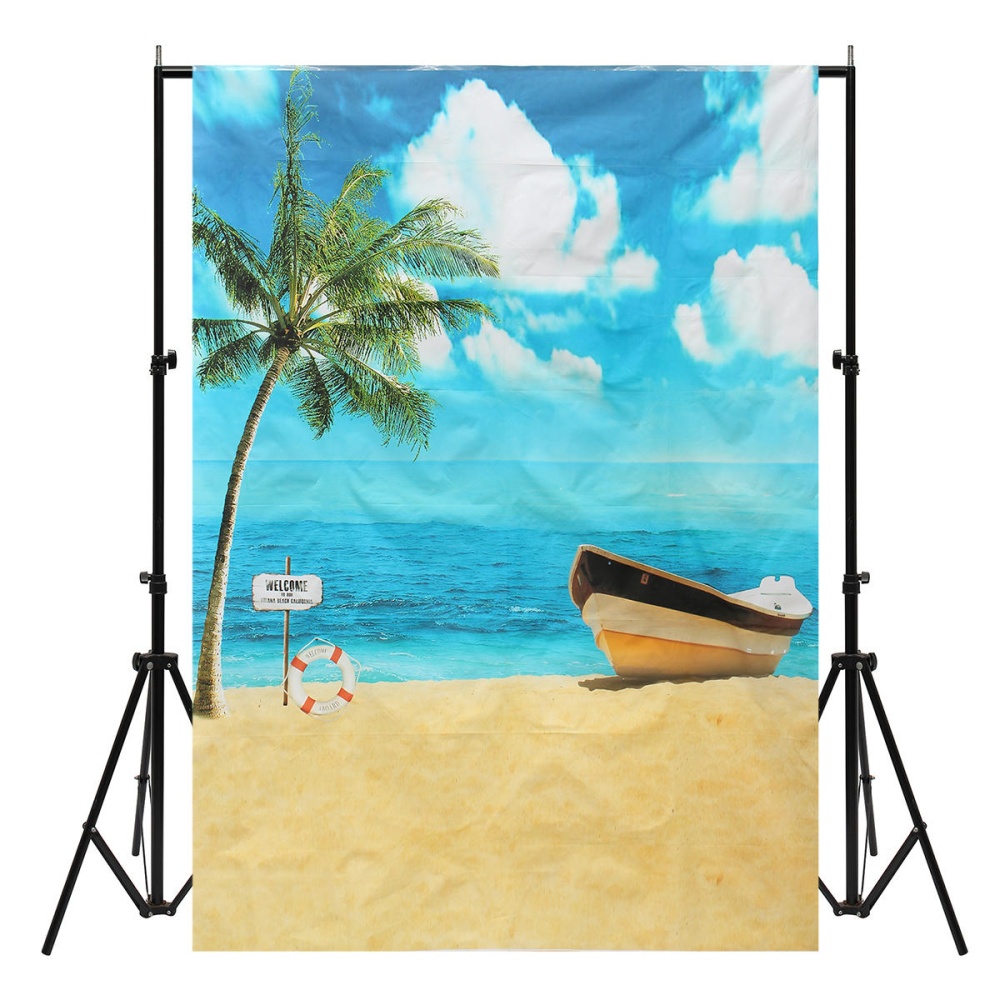 5x7ft Summer Sunshine Beach Vocation Sea Photography Backdrop Studio Prop Background - 2 - Image 2