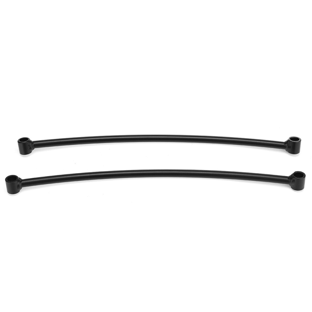 Pair Straight/Curved Motorcycle Rear Rail Fender Support Bracket Mount Holder Modified Cafe Bobber Black - #1 - Image 2