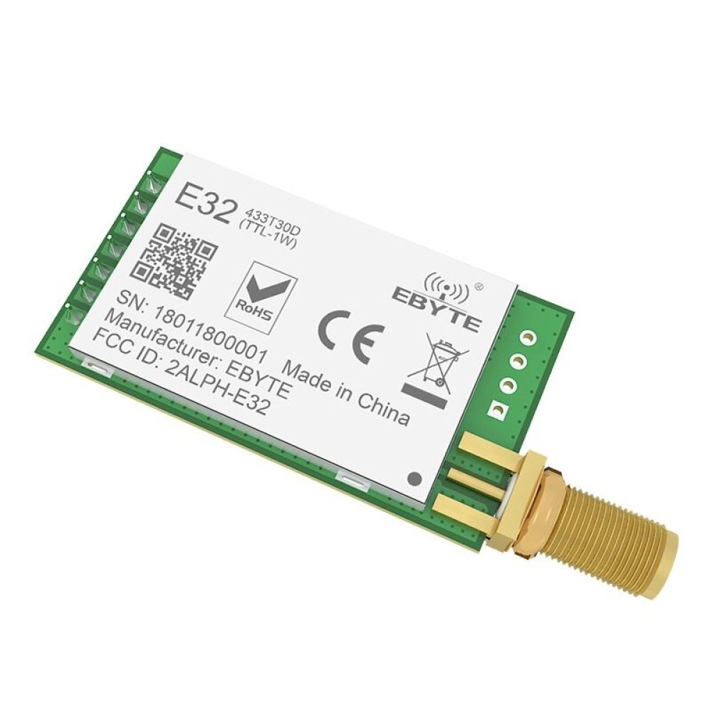 Ebyte® E32-433T30D SX1278 30dBm 433MHz 1W 8km Long Range Wireless Transceiver LoRa 8000m 433MHz RF Module - Image 2