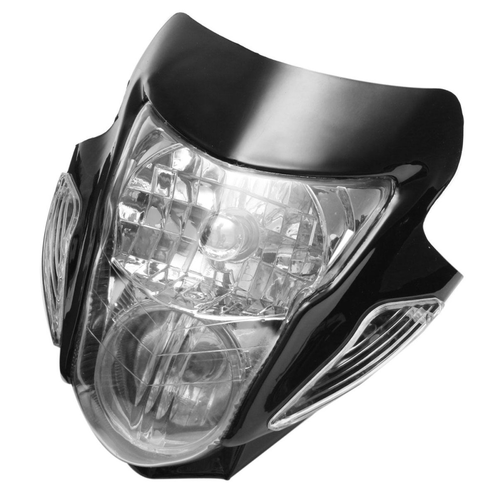 Motorcycle Amber Light Headlight Lamp For Street fighter Honda Yamaha Suzuki Kawasaki - Image 2