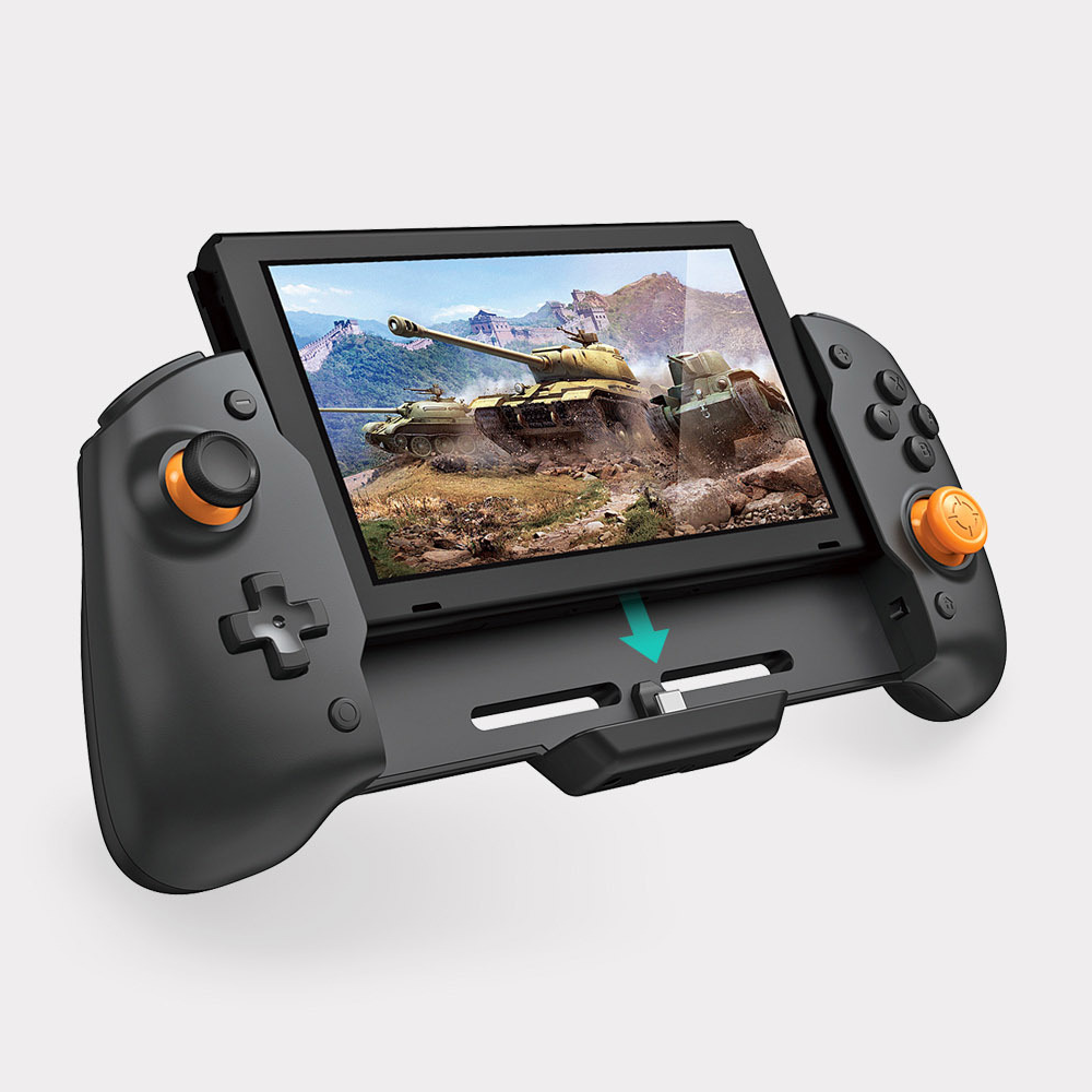 DOBE TNS-19252C1 Manette de jeu Plug Play avec sac de rangement pour Nintendo Switch Contreleur de jeu Console de jeu pour Double Vibration N-Switch