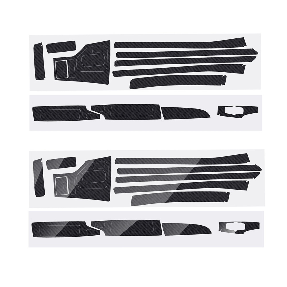 Carbon Fiber Interior Sticker Vinyl For BMW X3 X4 2012-2017 - A