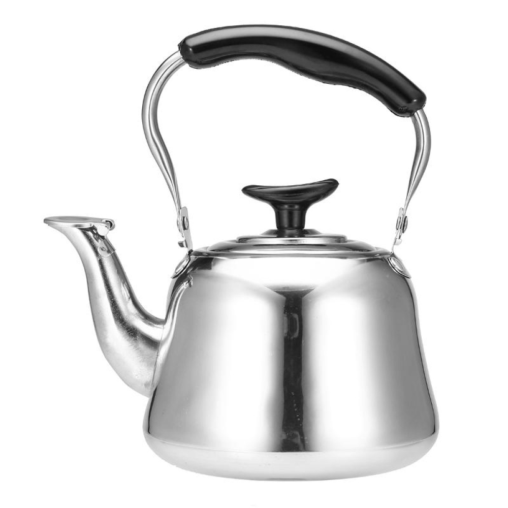 1L Stainless Steel Whistling Kettle Boiling Water Tea Coffee Maker Silver Water Boiler - Image 2