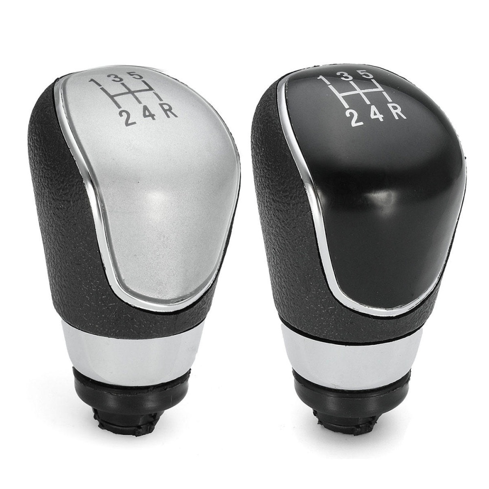Replacement 5 Speed Gear Shift Knob For Ford Focus MK3 Fiesta MK7 C-max Mondeo - Chrome