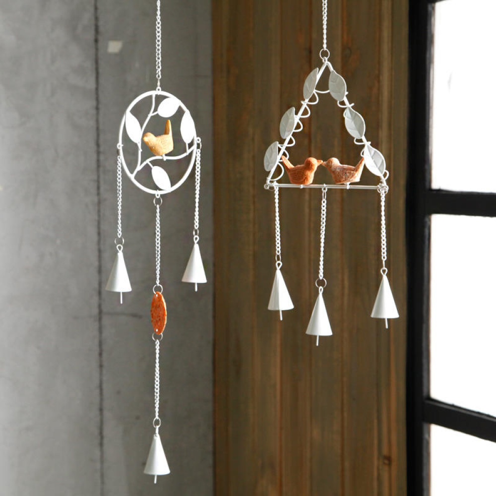 Honana DX-203 Creative Bird Handmade Metal Bells Campanula Home Decor Ornaments Iron Pendant - 02 - Image 2