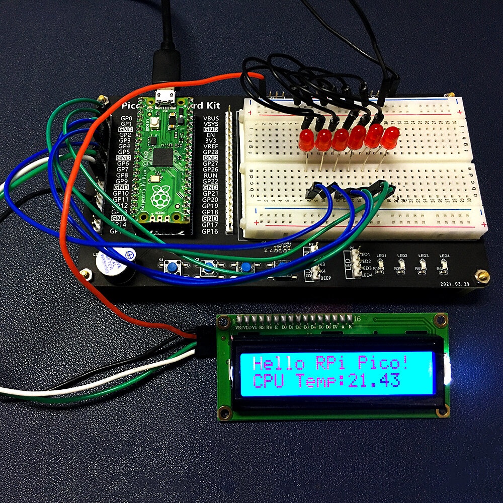 Breadboard Development Kit for Raspberry Pi Pico Suitable for Primary Users to Build DIY Circuit - Image 2