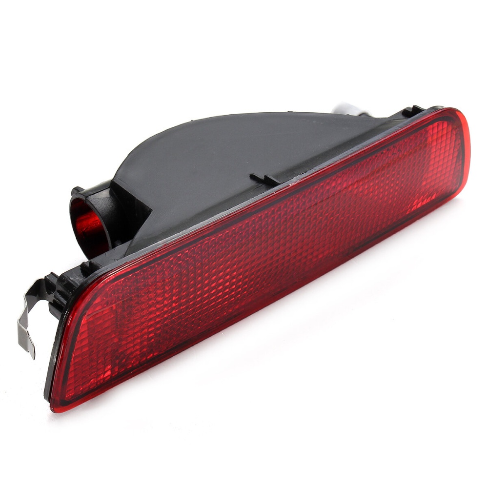 Red Rear Central Bumper Reflector Fog Light Lamp For Nissan Qashqai 2007-2013 - Image 2