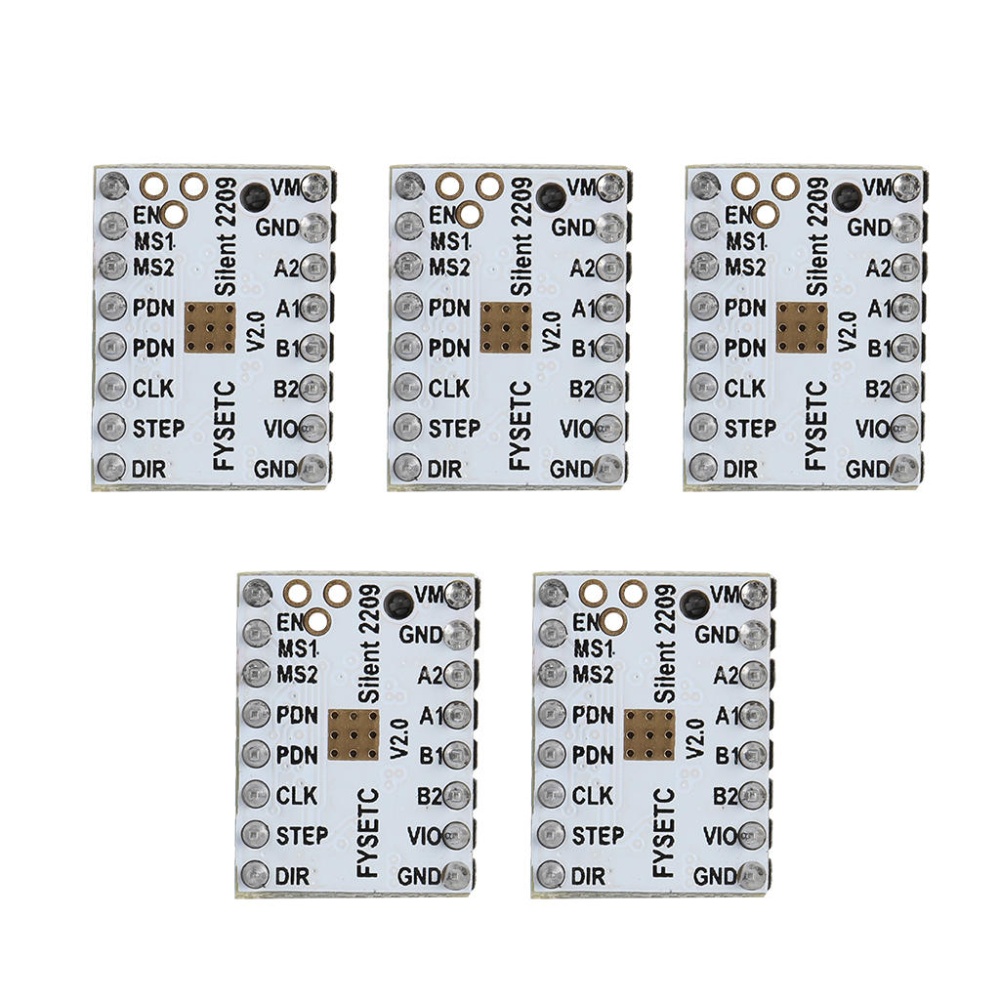 5pcs TMC2209 Stepper Motor Driver Super Silent Stepsticks Mute Driver Board 256 Microsteps For Sidewinder 3D Printer - Image 2