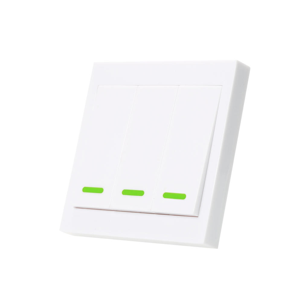 5pcs 3CH Wireless Remote Transmitter Sticky RF TX Smart For Home Living Room Bedroom 433MHZ 86 Wall Panel Works With SONOFF RF/RFR3/Slampher/iFan03/4 - Image 2