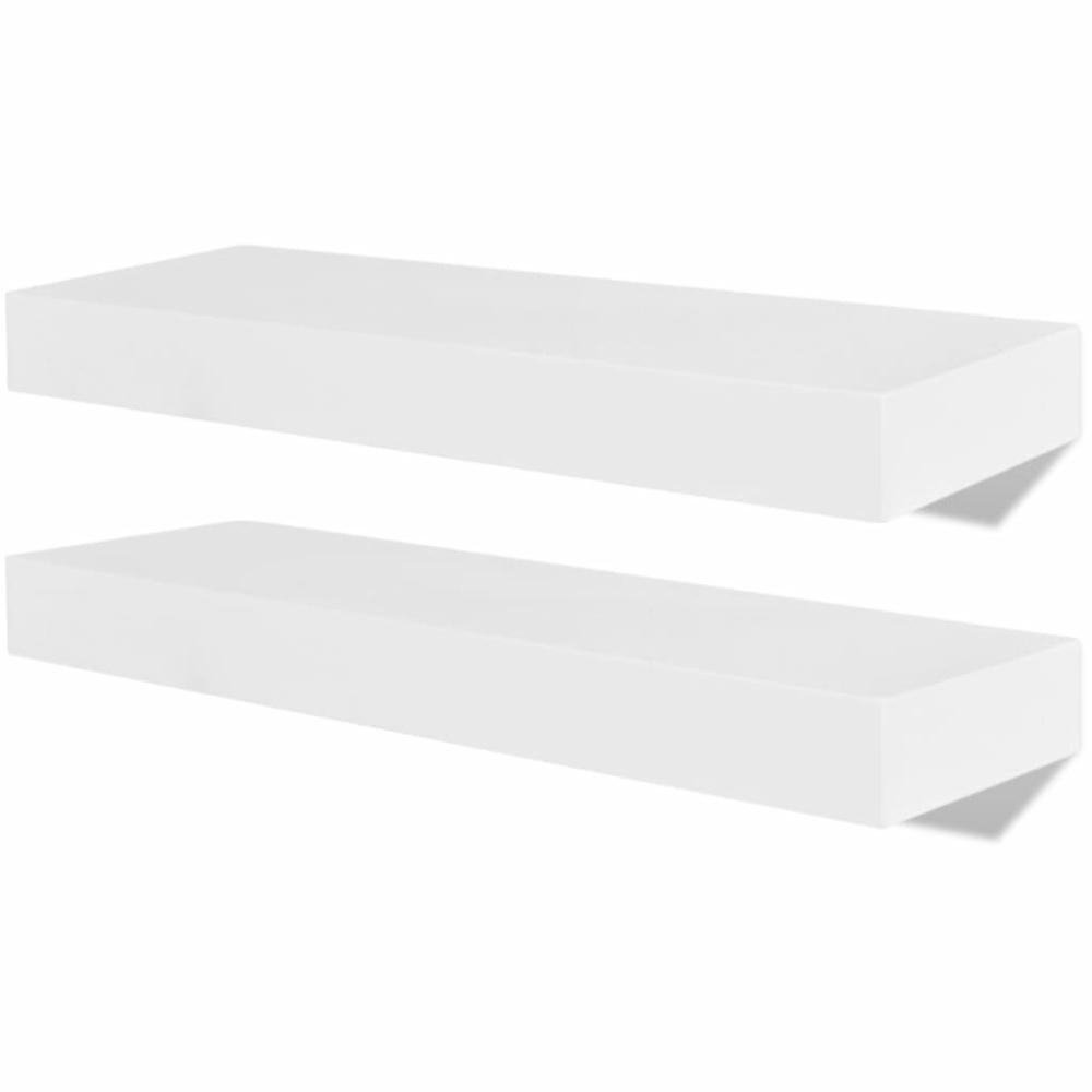 4 pcs White Wall Shelves - Image 2