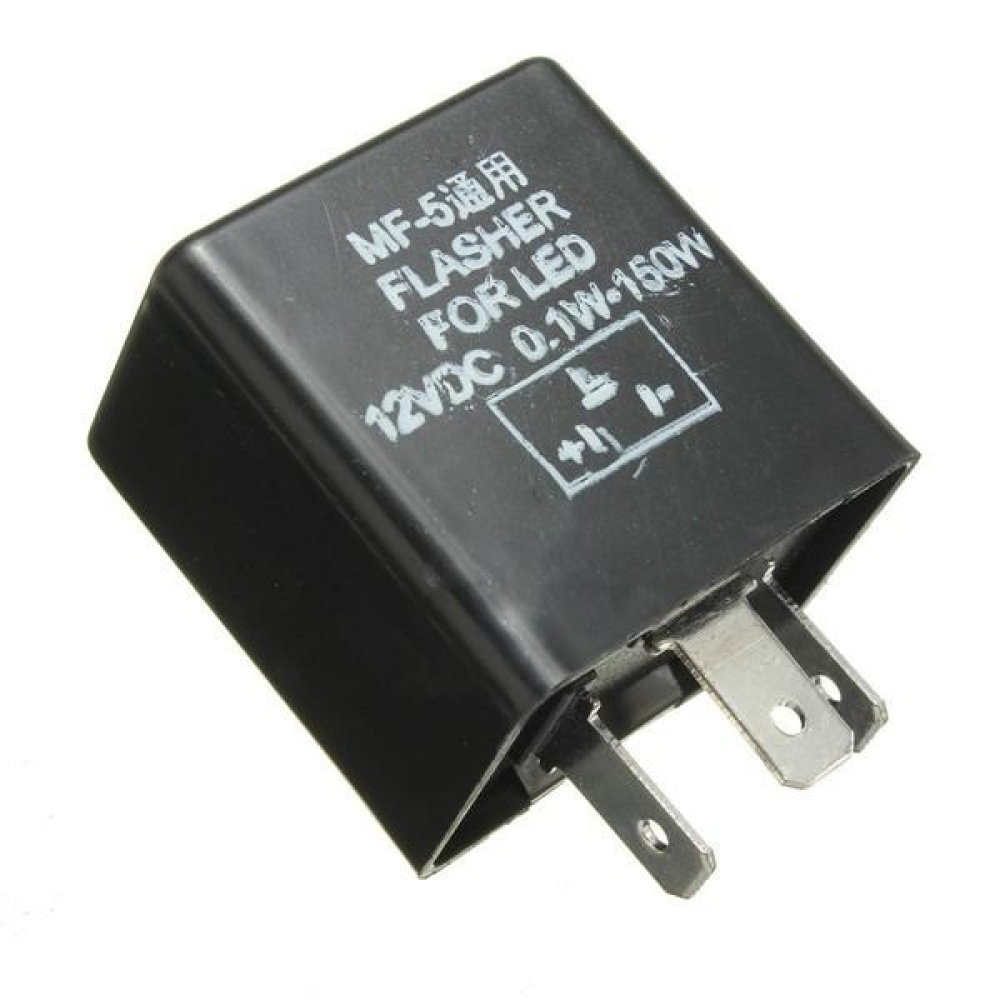 Universal 3 Pin LED Flasher Relay 12V 150w Motorcycle Indicator - Image 2