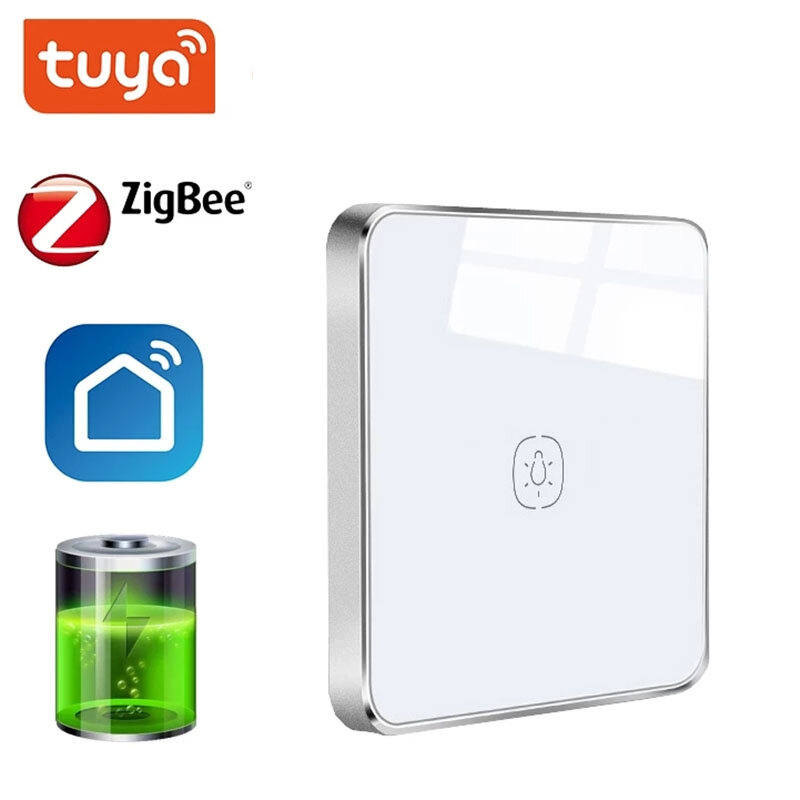 Bakeey Tuya ZigBee Smart Switch Wall Touch Switch APP Timing Wifi Switch Remote Control Household Switch - 1 Way - Image 2